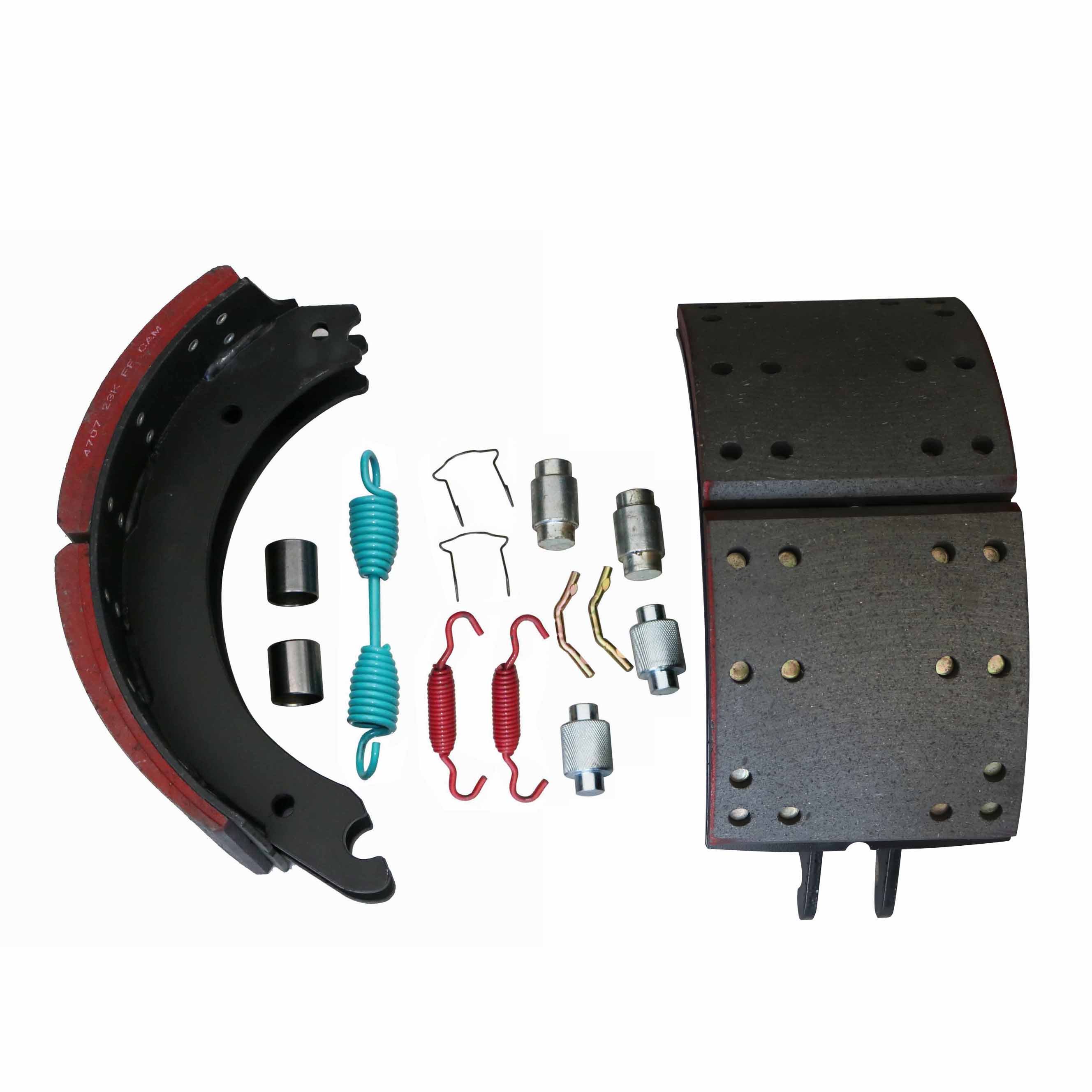Sale North American Market Semi Truck 4711 4715Q Set Rear Brake Shoe for Heavy Duty Parts